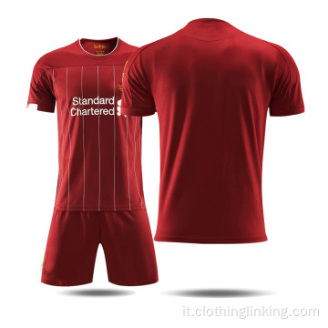 Maglia da calcio personalizzata sublimazione 2019